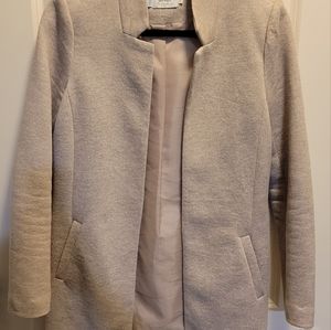 Only Shacket faux silk silk lined